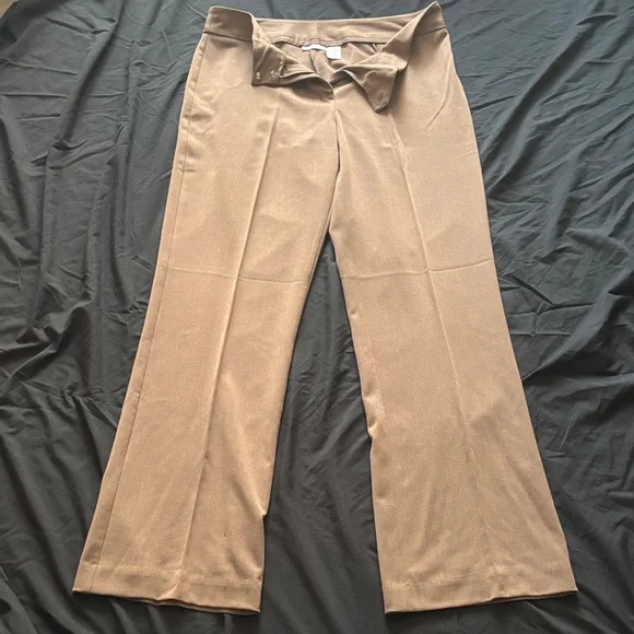 Worthington Tan Wide Leg Women's Pants - Picture 1 of 7